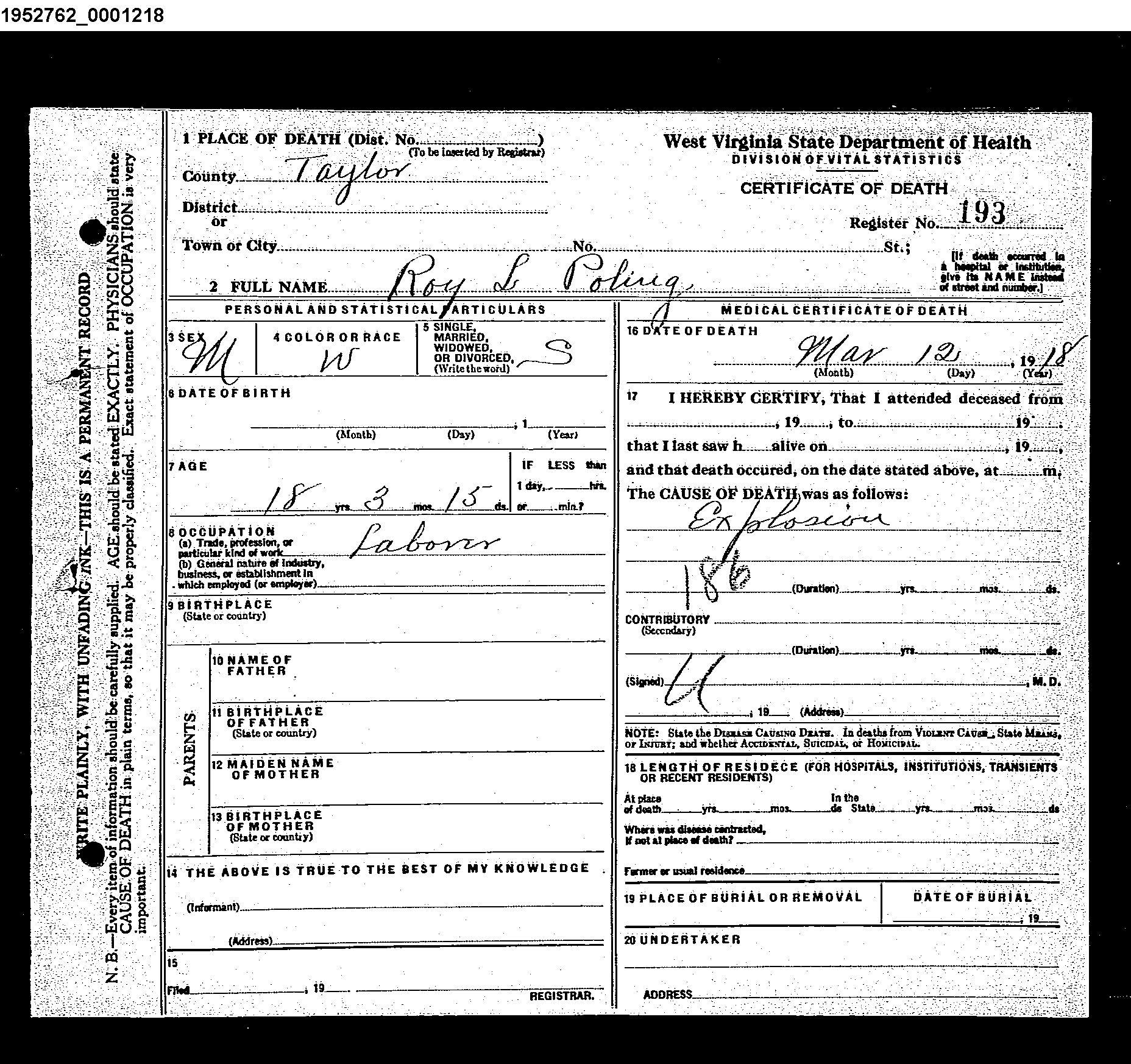 Record Image