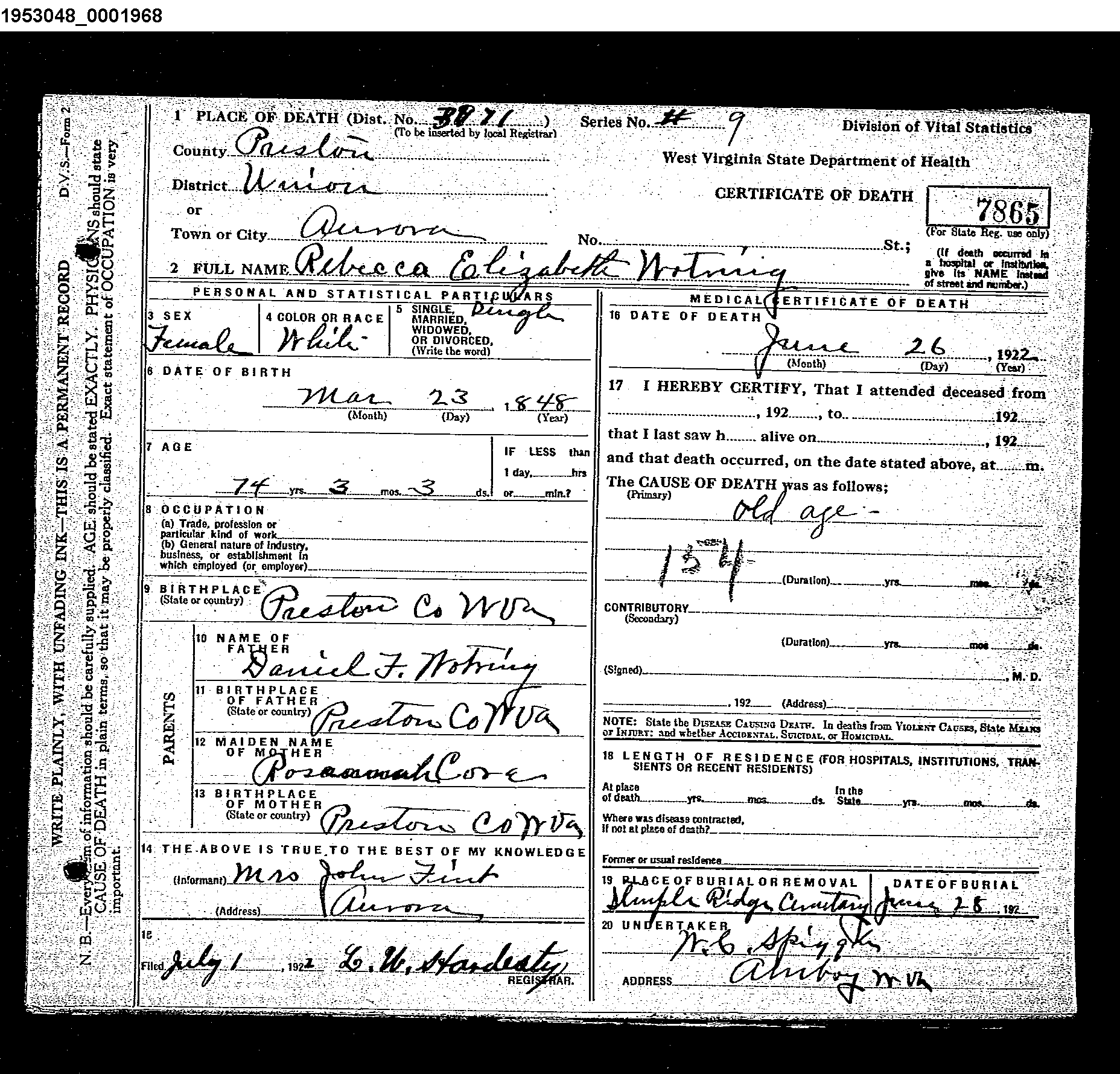Record Image