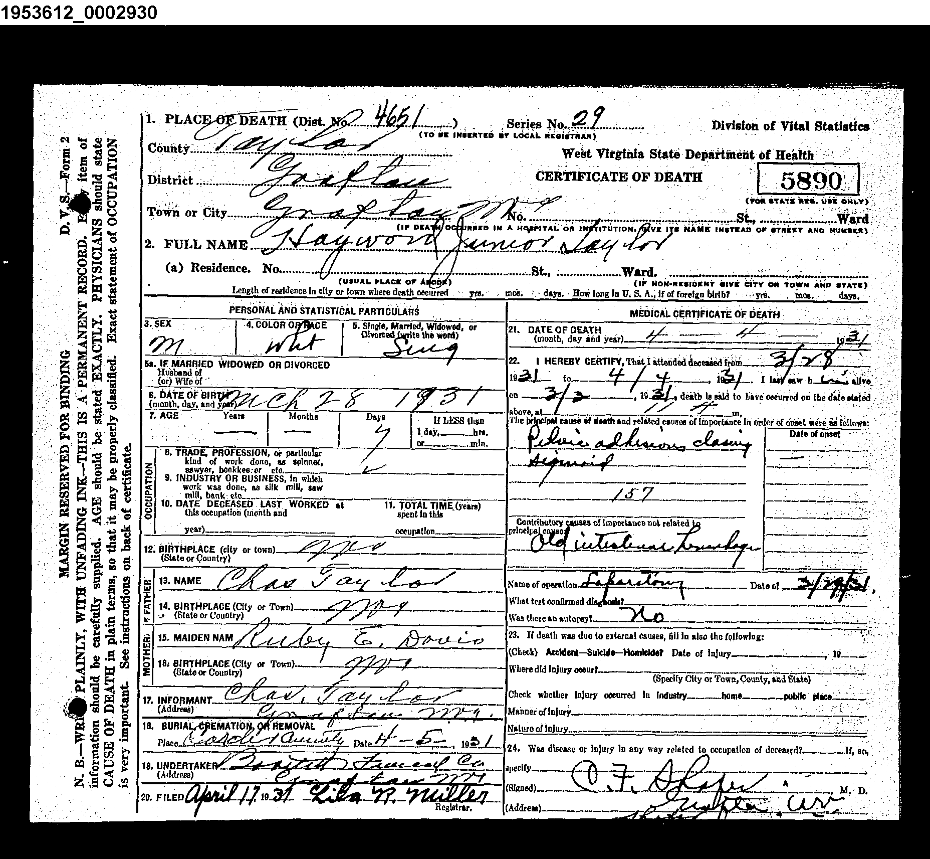 Record Image