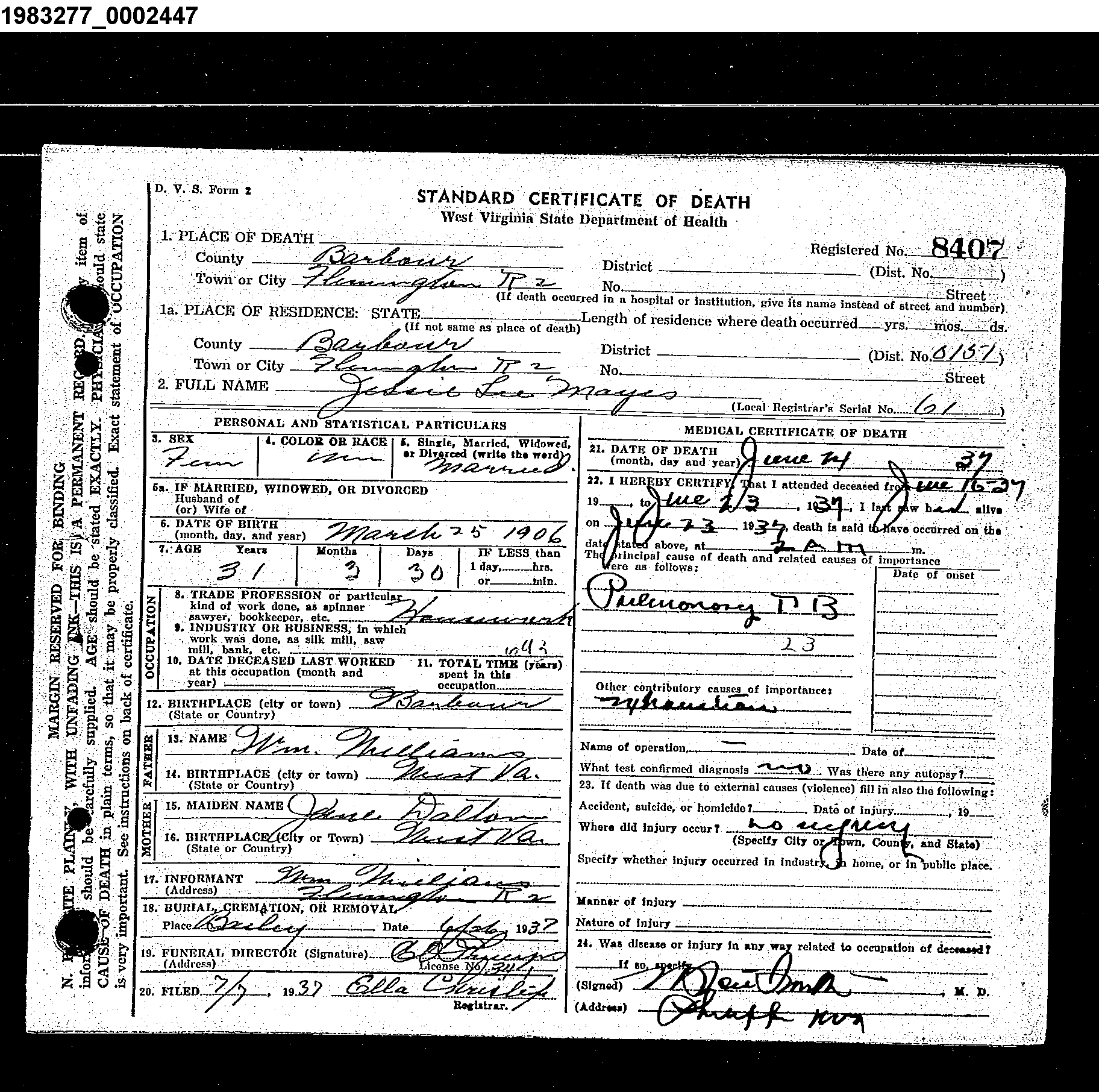 Record Image