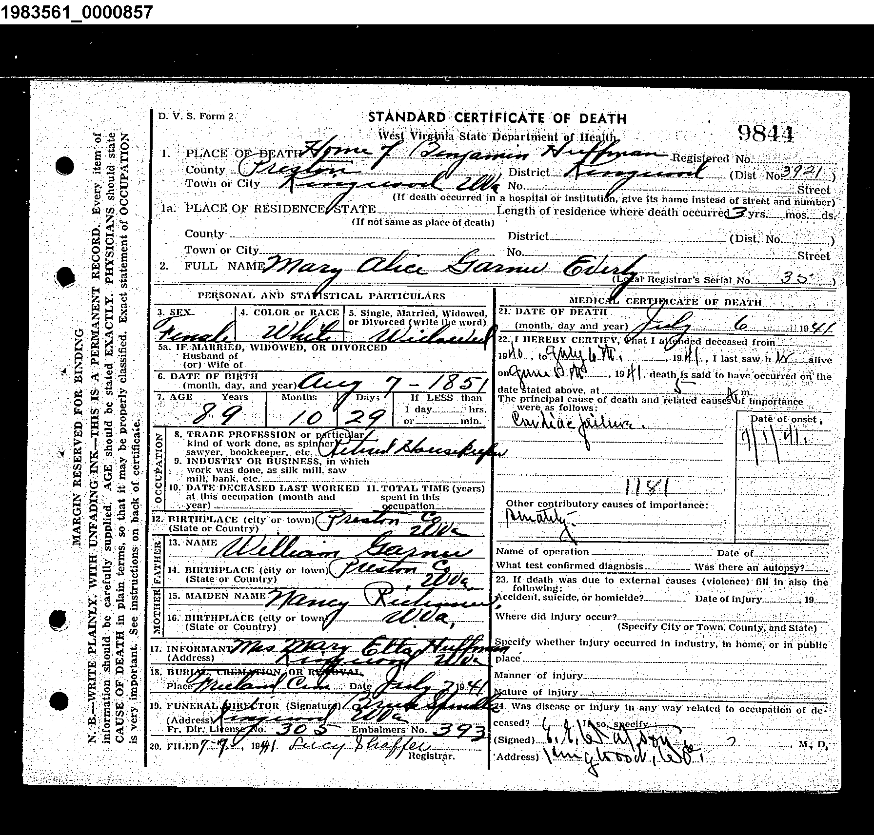 Record Image