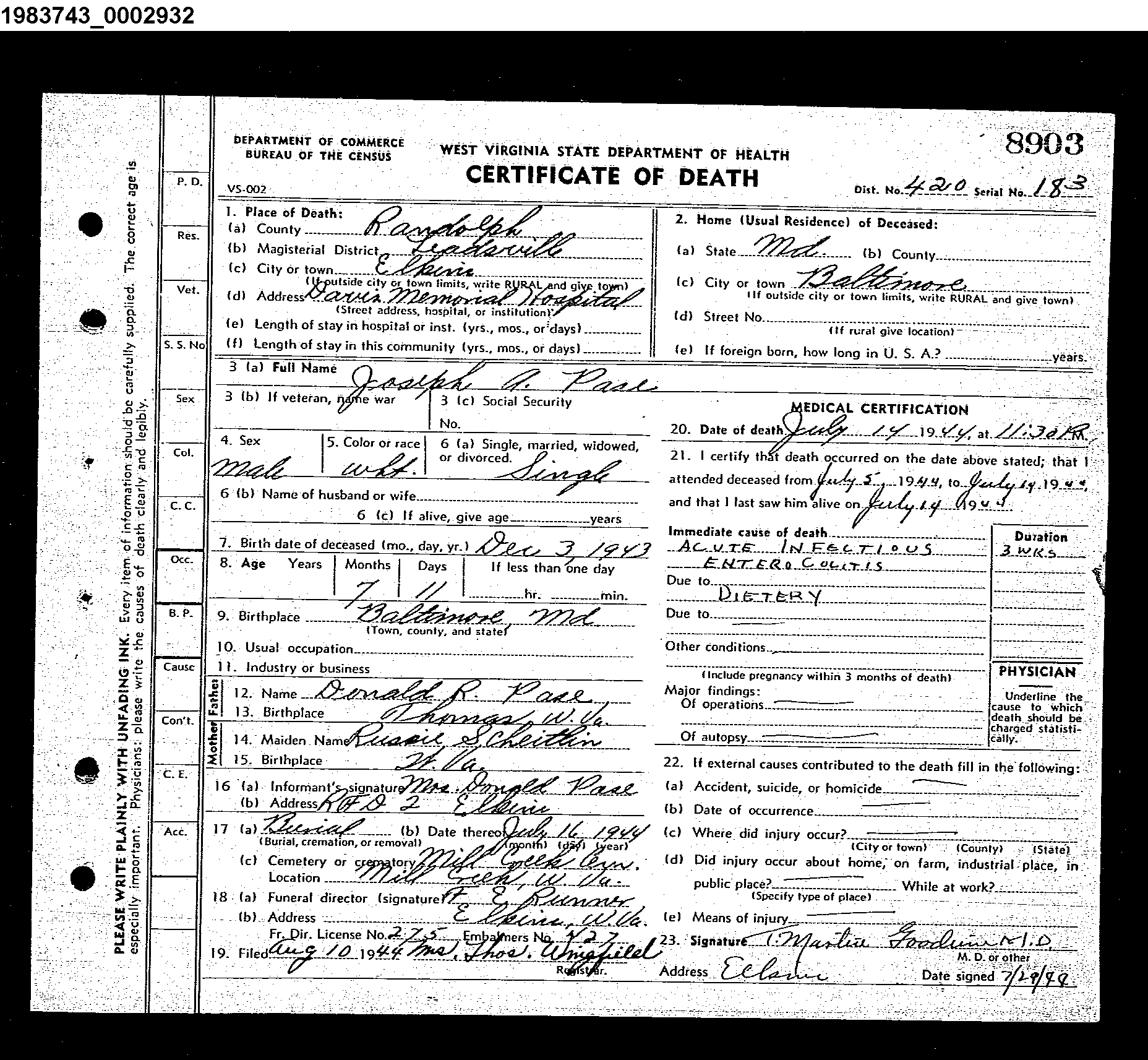 Record Image