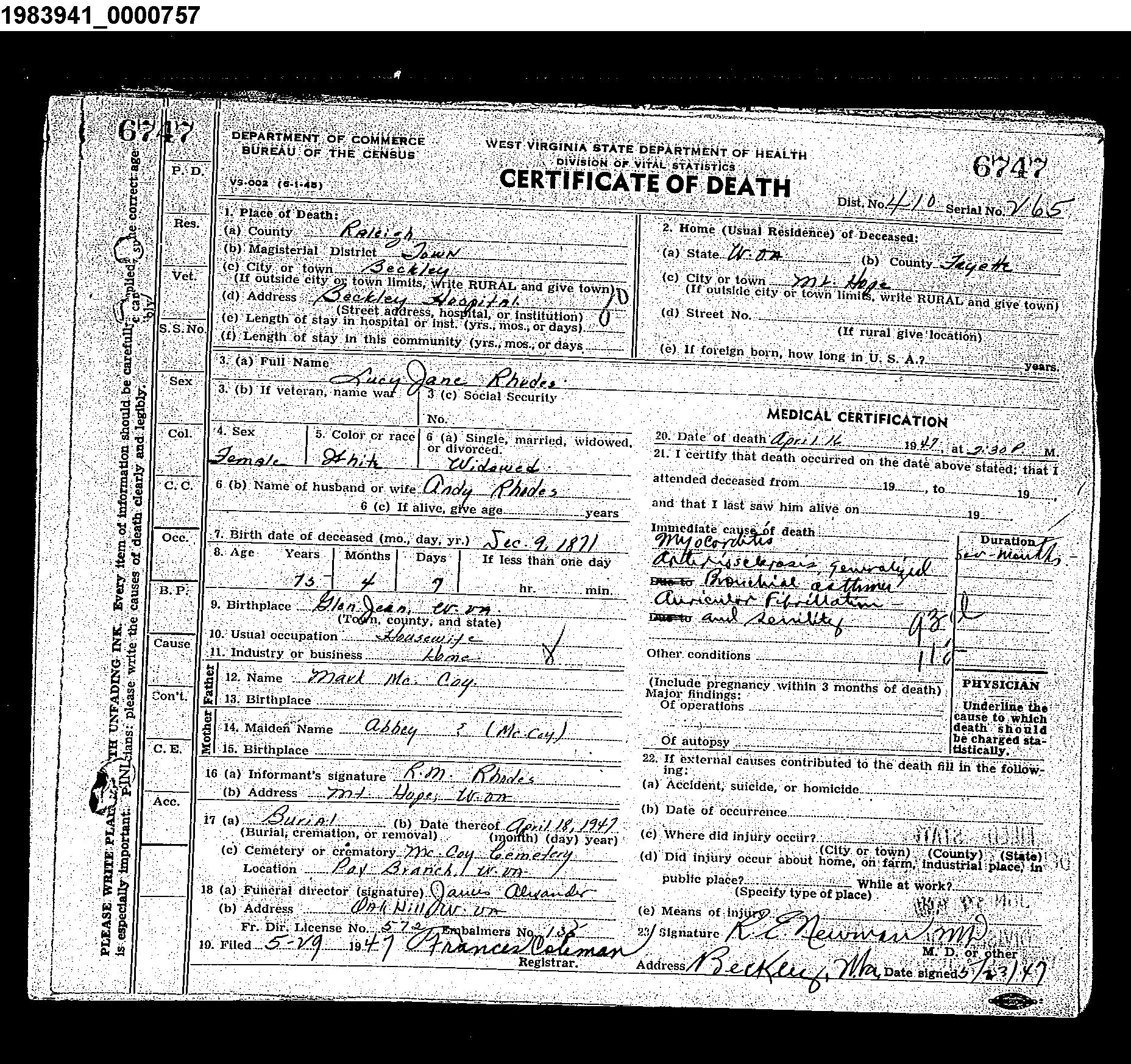 Record Image