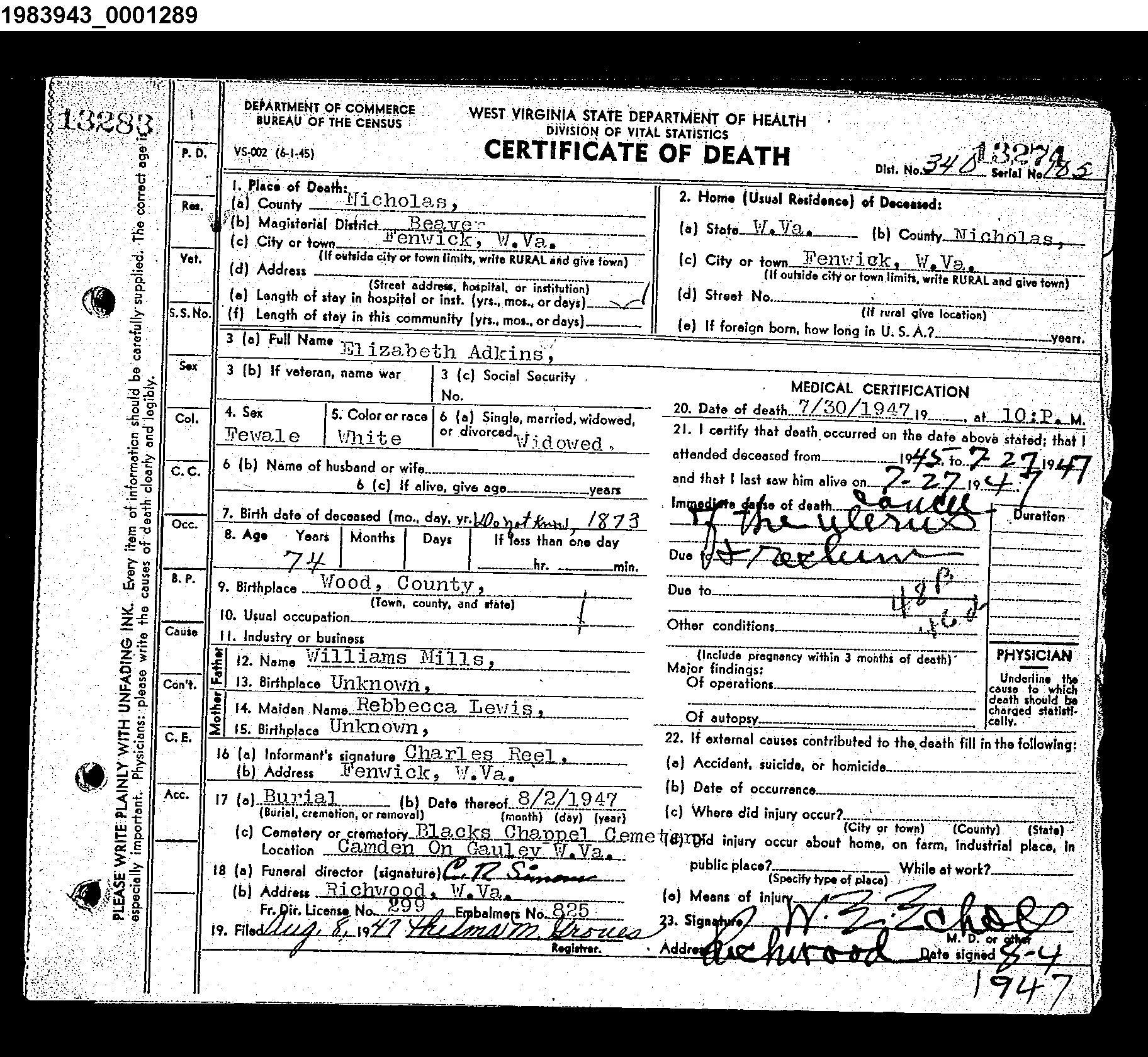 Record Image