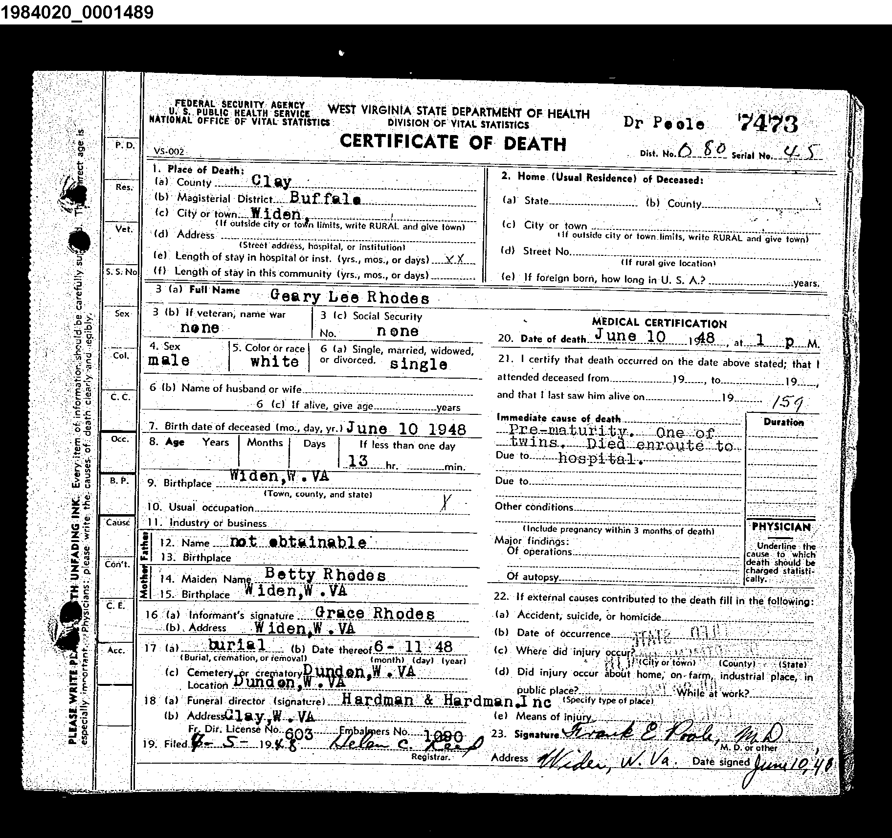 Record Image