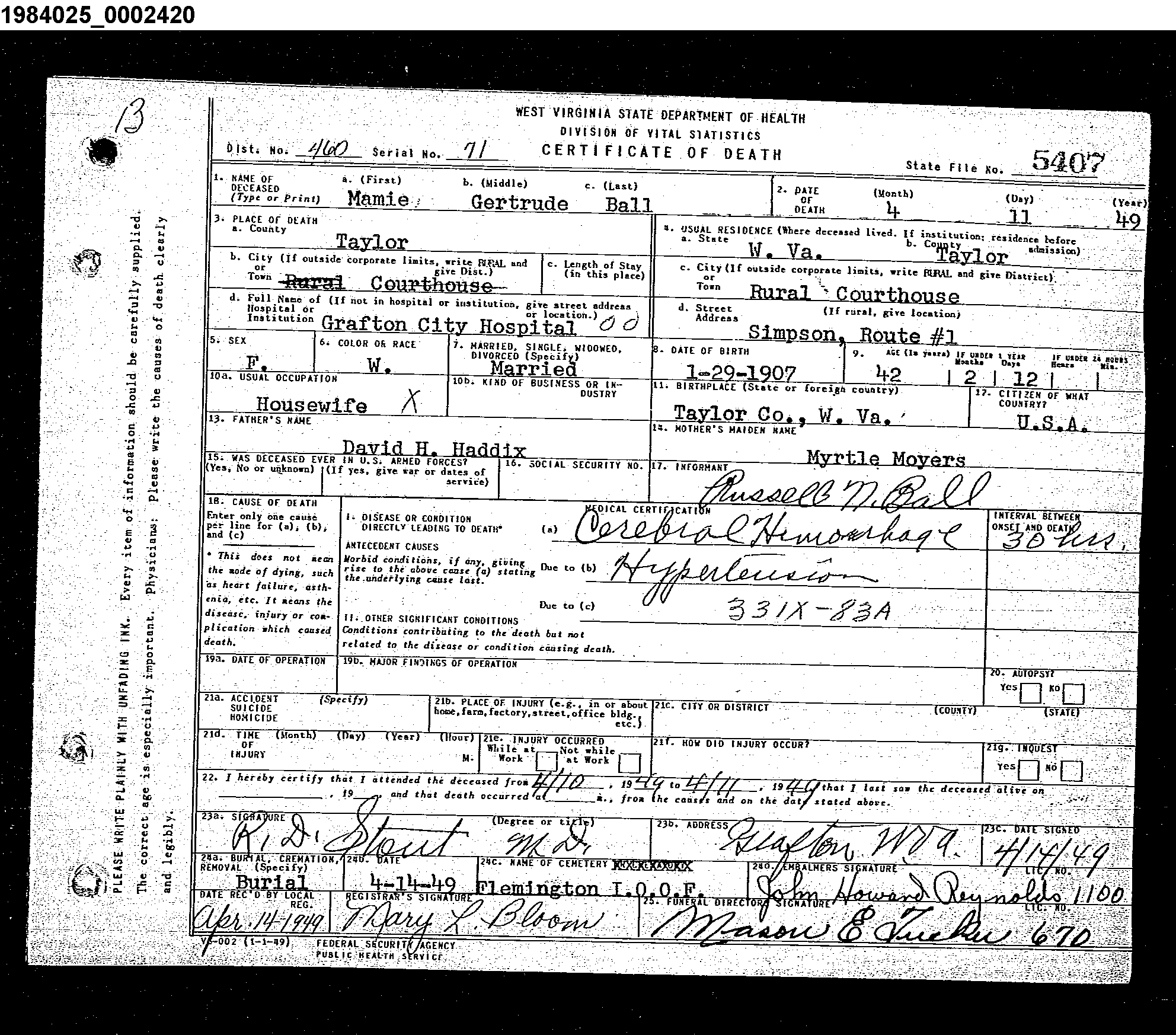Record Image