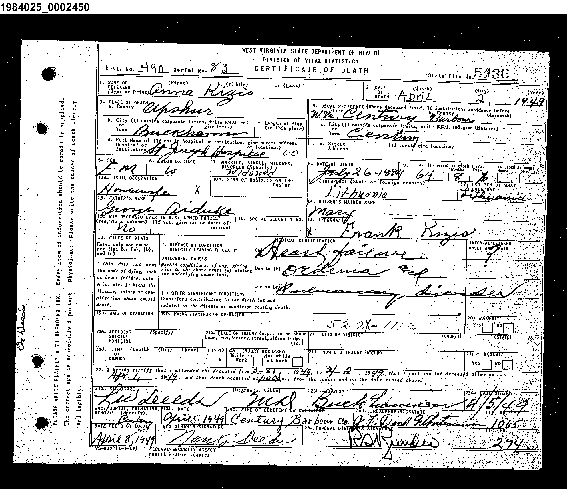 Record Image