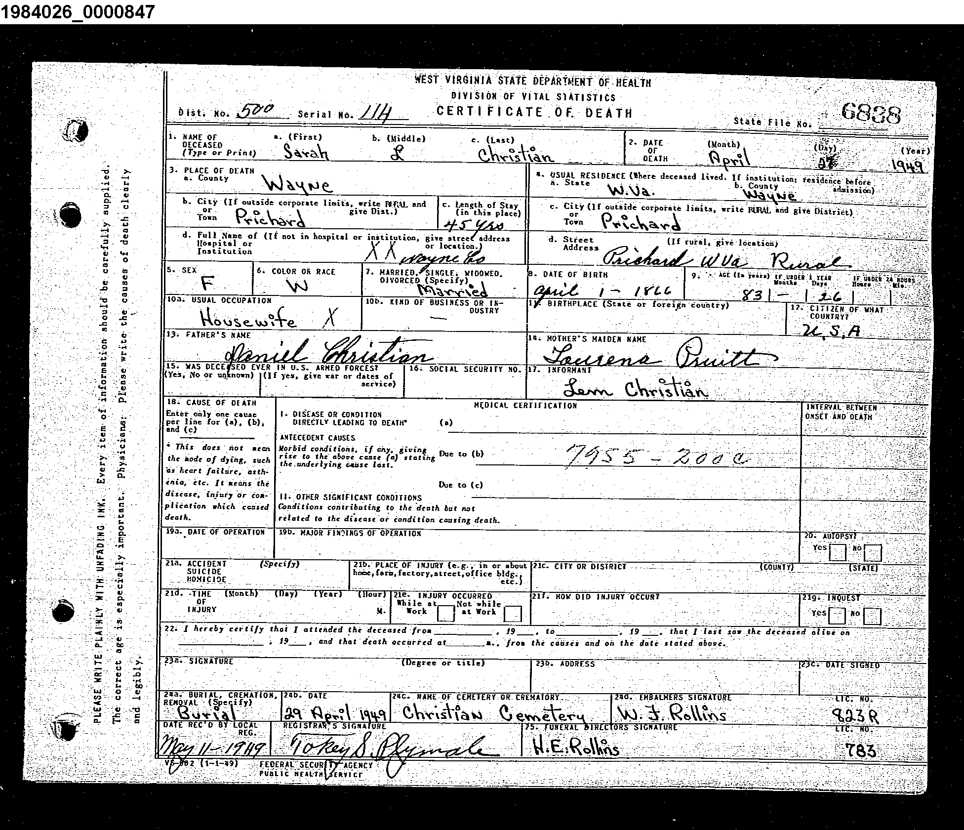 Record Image