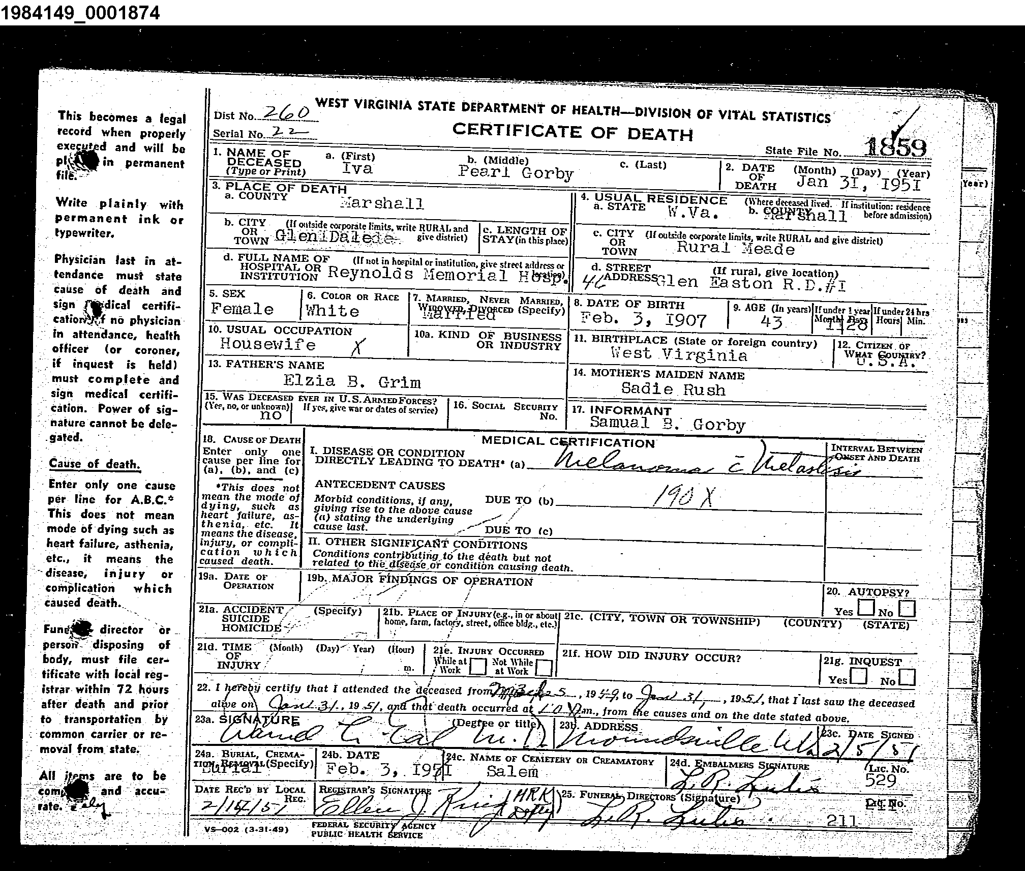 Record Image
