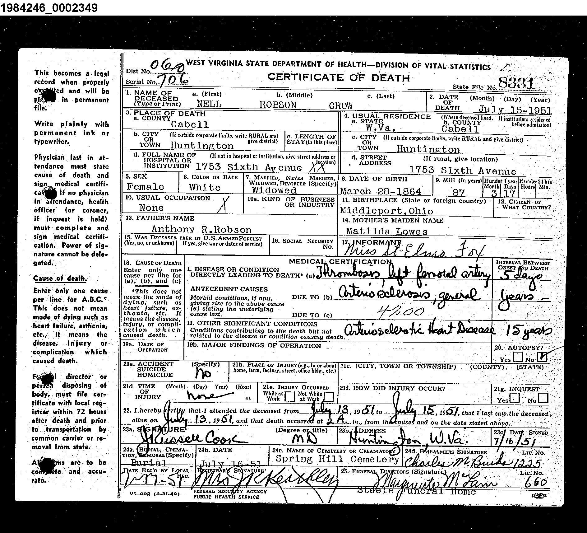 Record Image