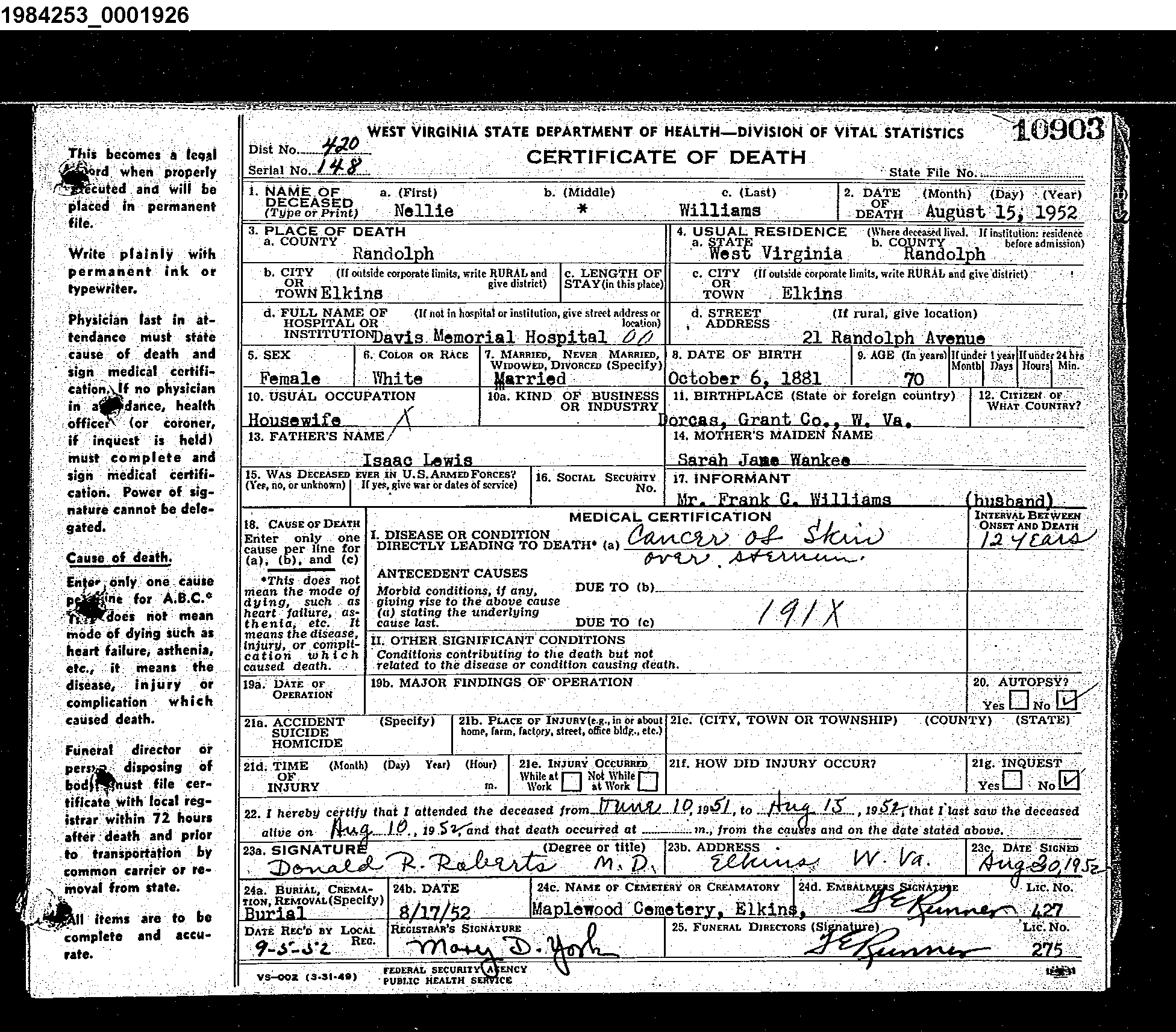 Record Image