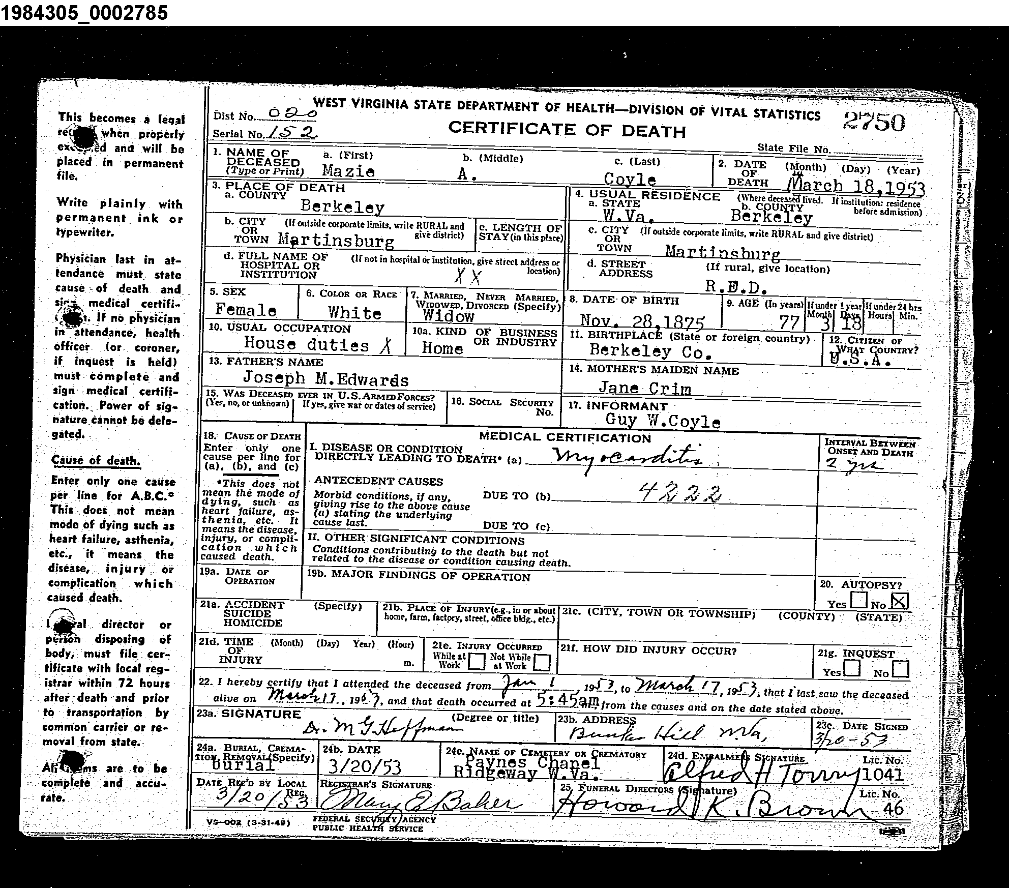 Record Image