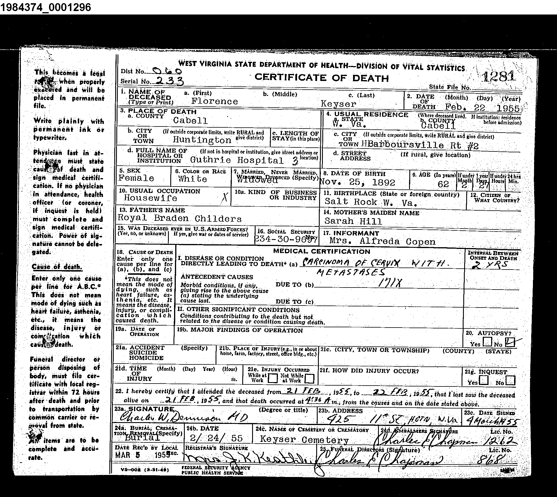 Record Image