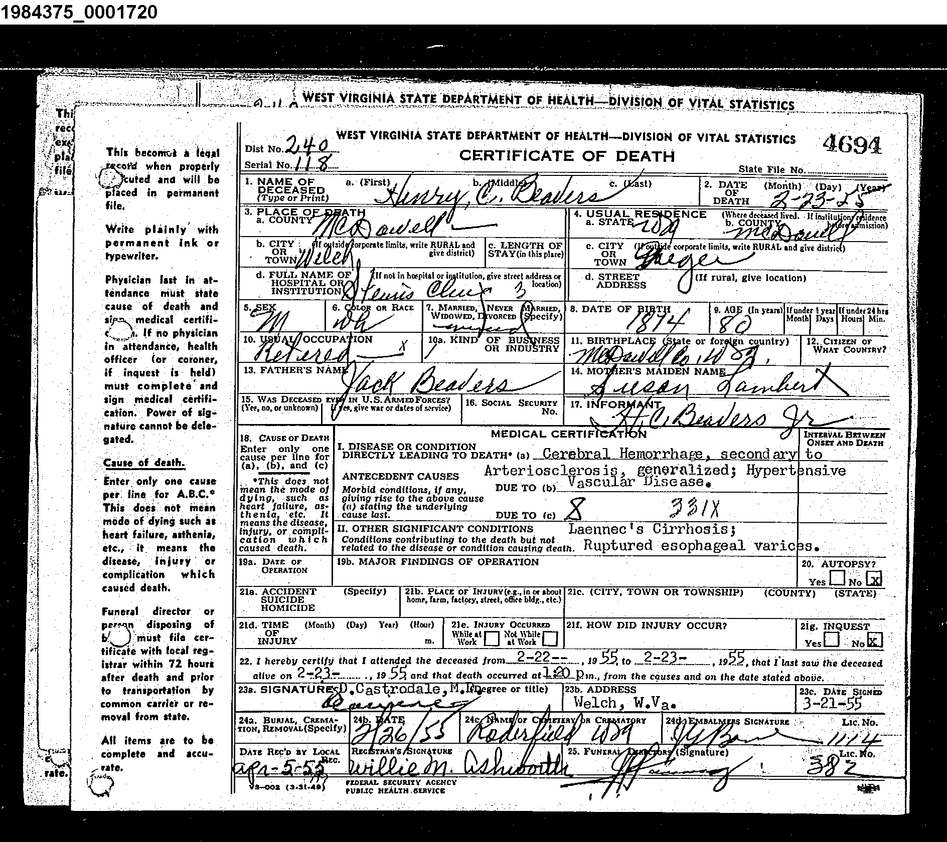 Record Image