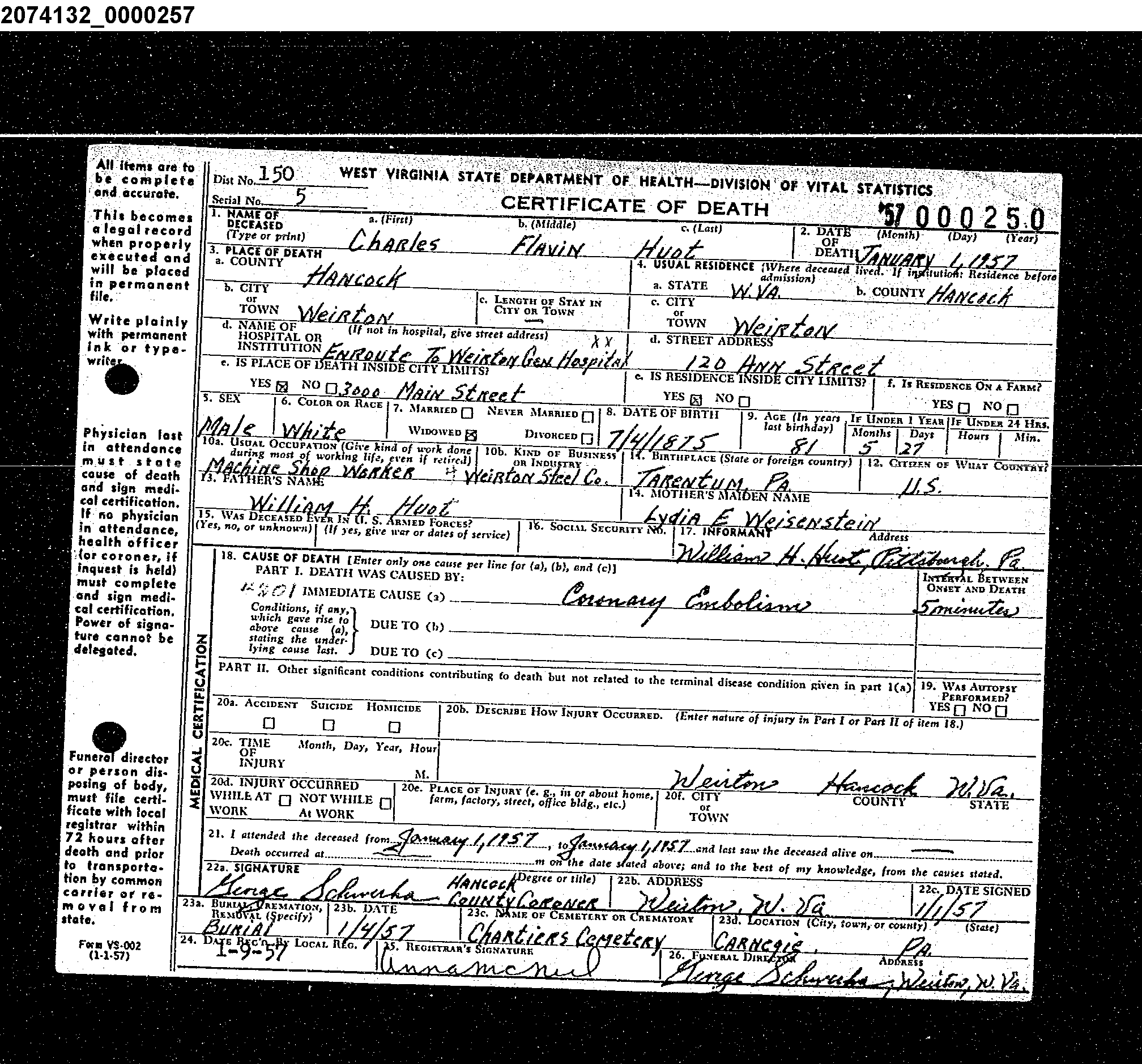 Record Image