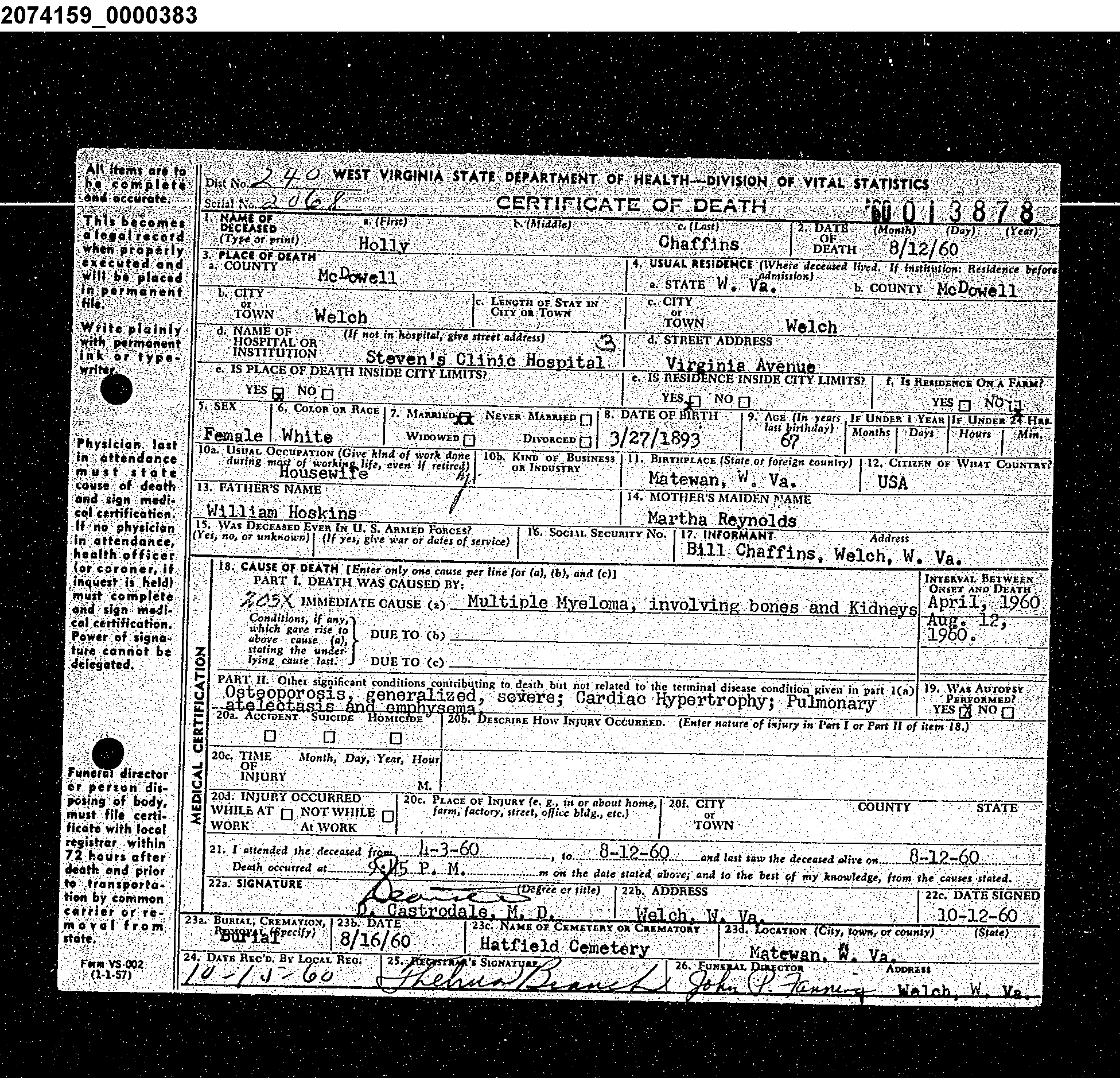 Record Image