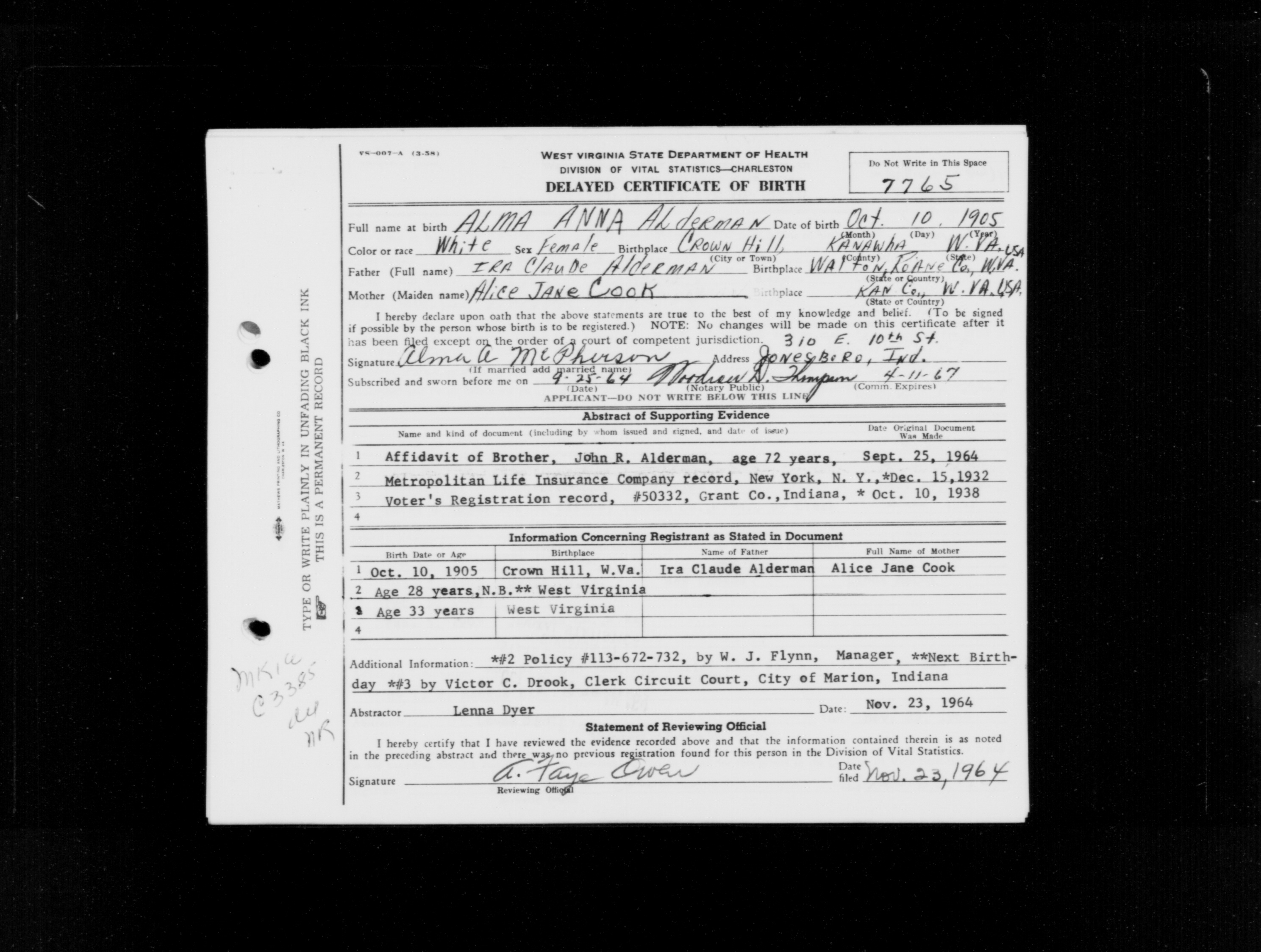 Record Image