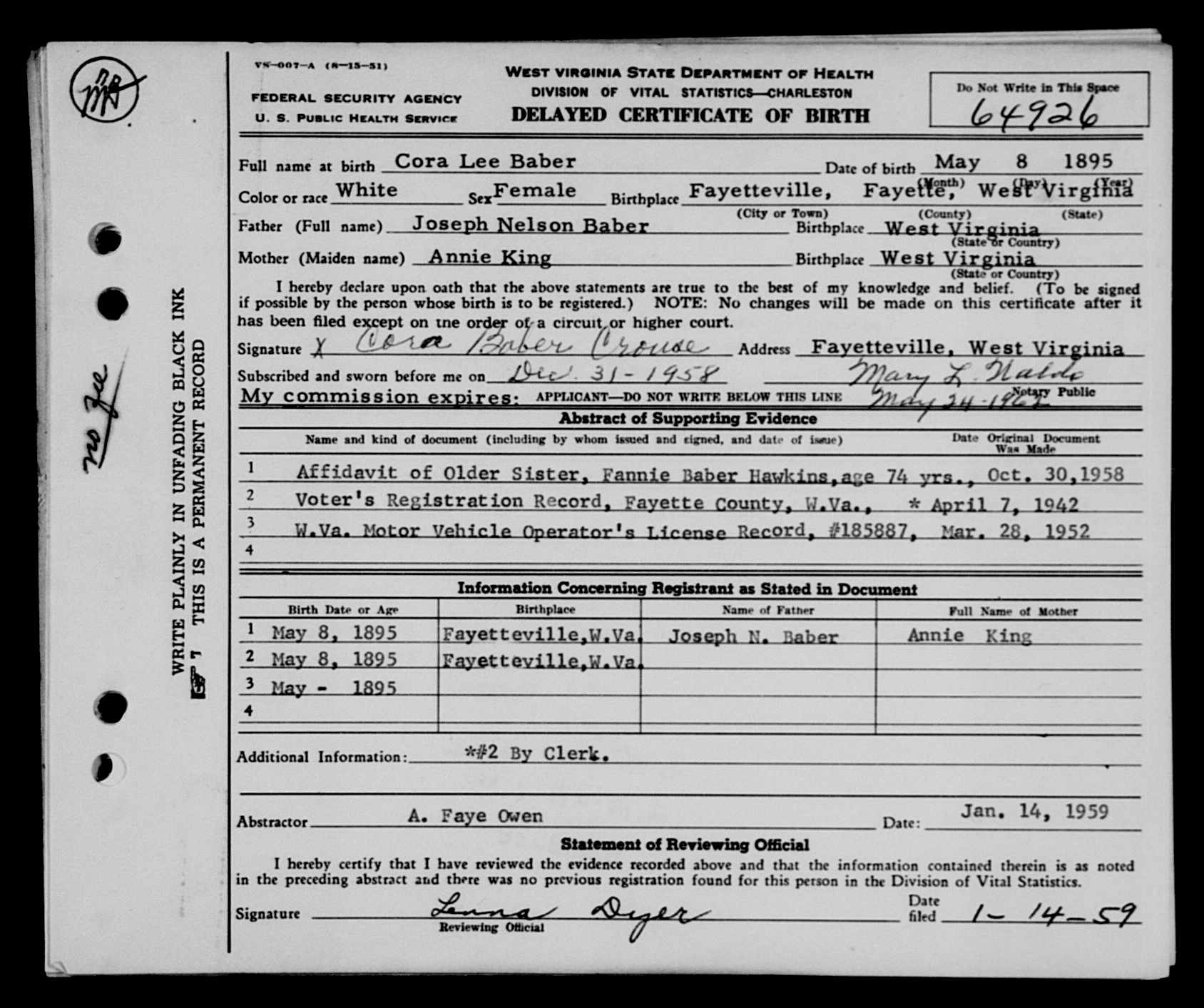 Record Image