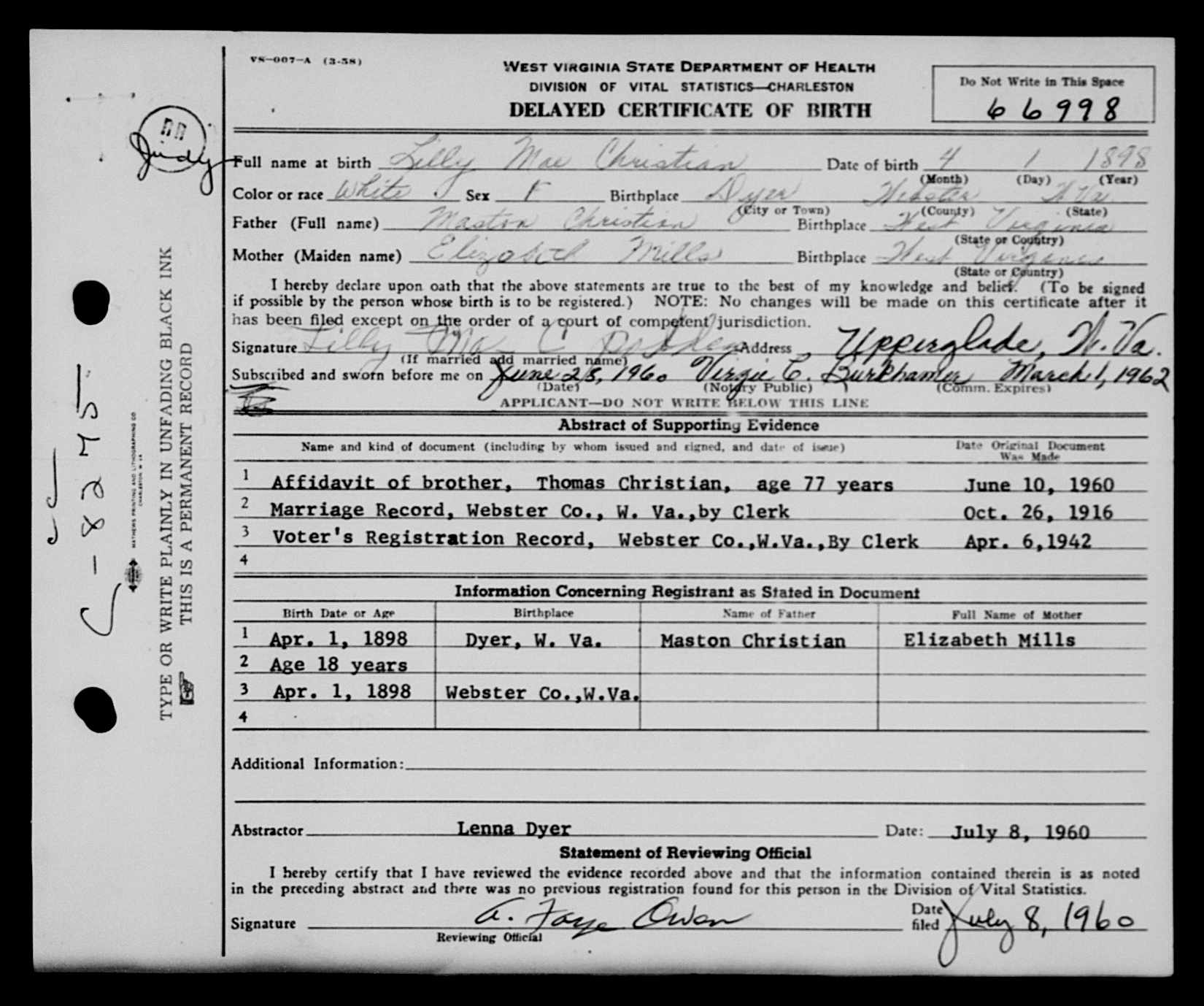 Record Image