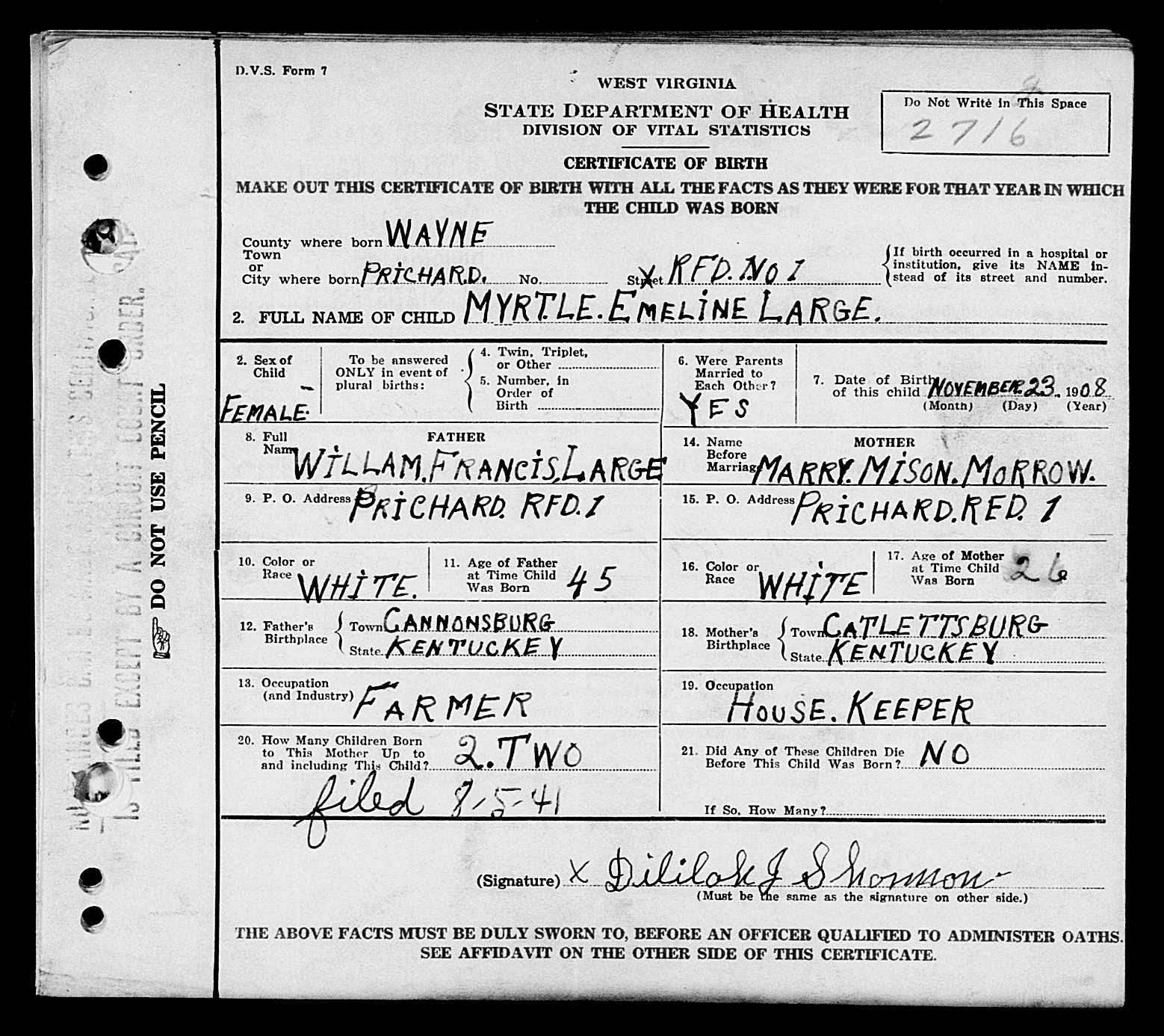 Record Image