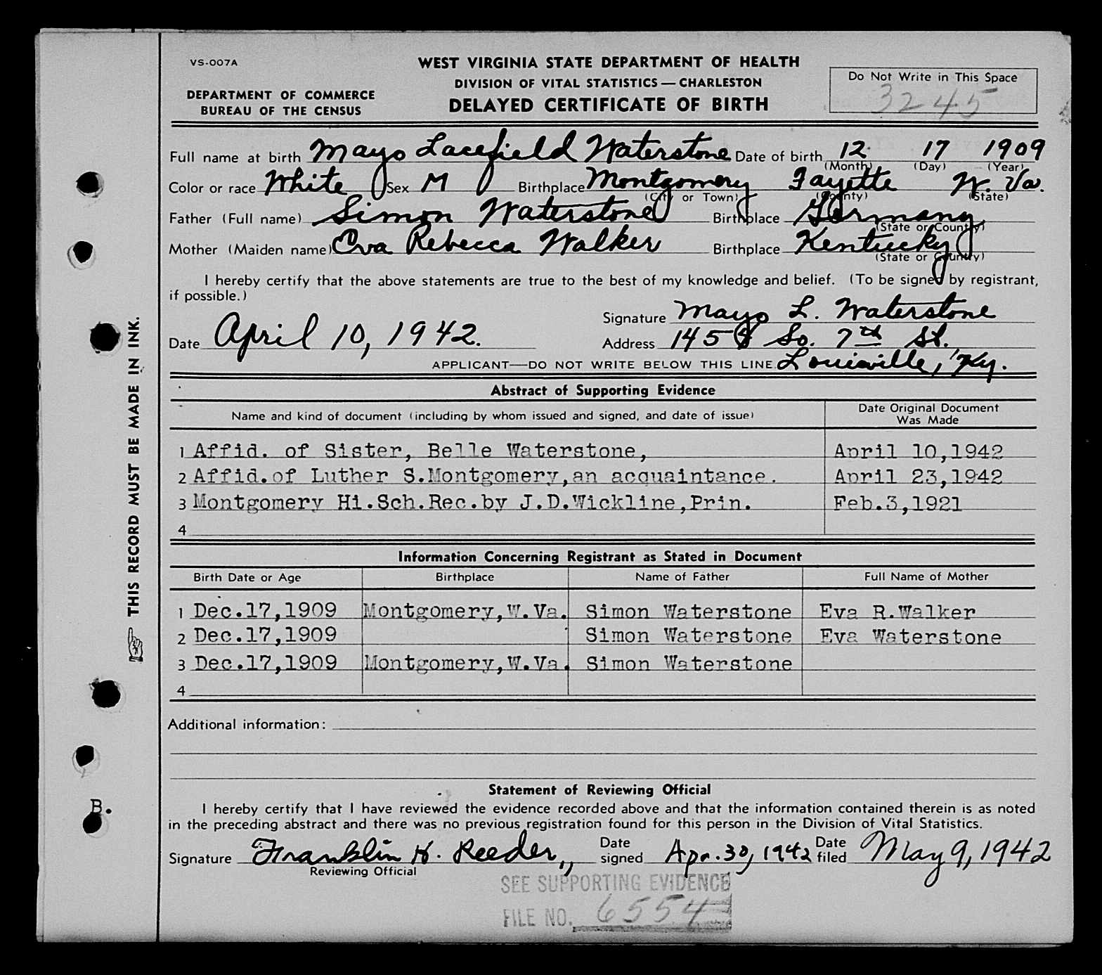 Record Image