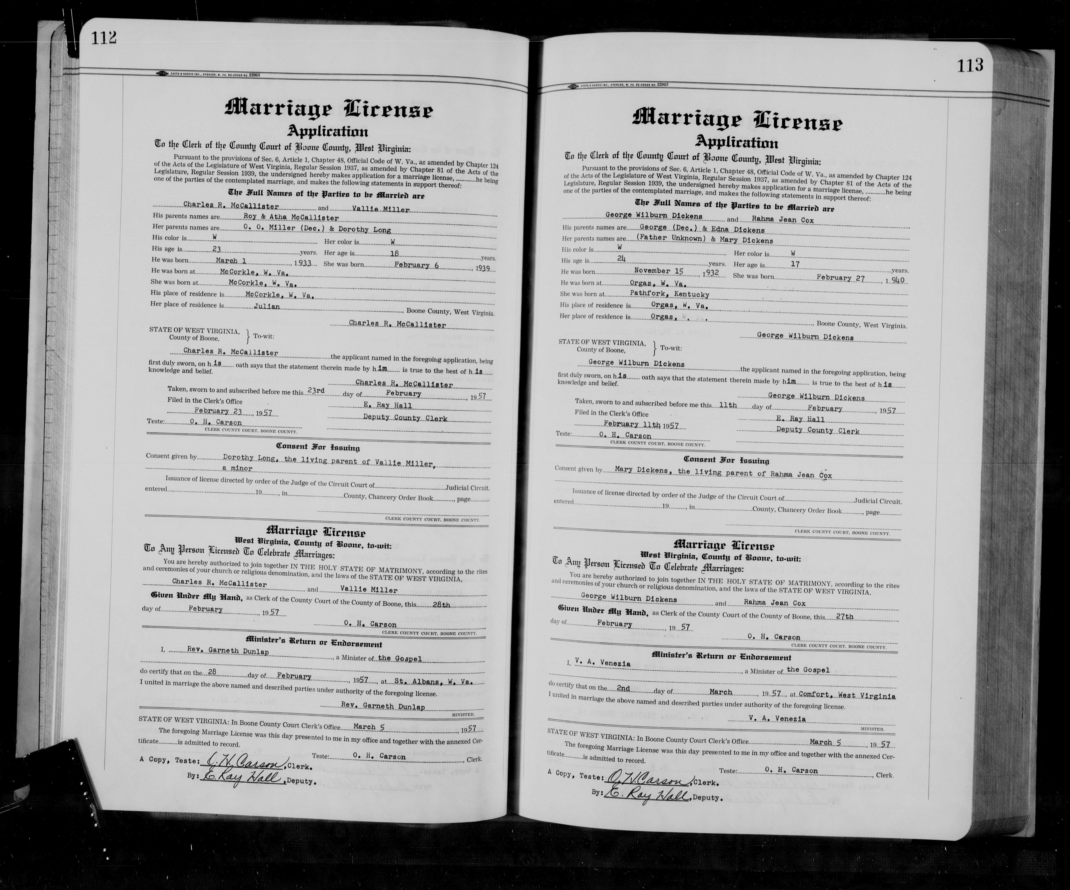 West Virginia Vital Research Records Record Image