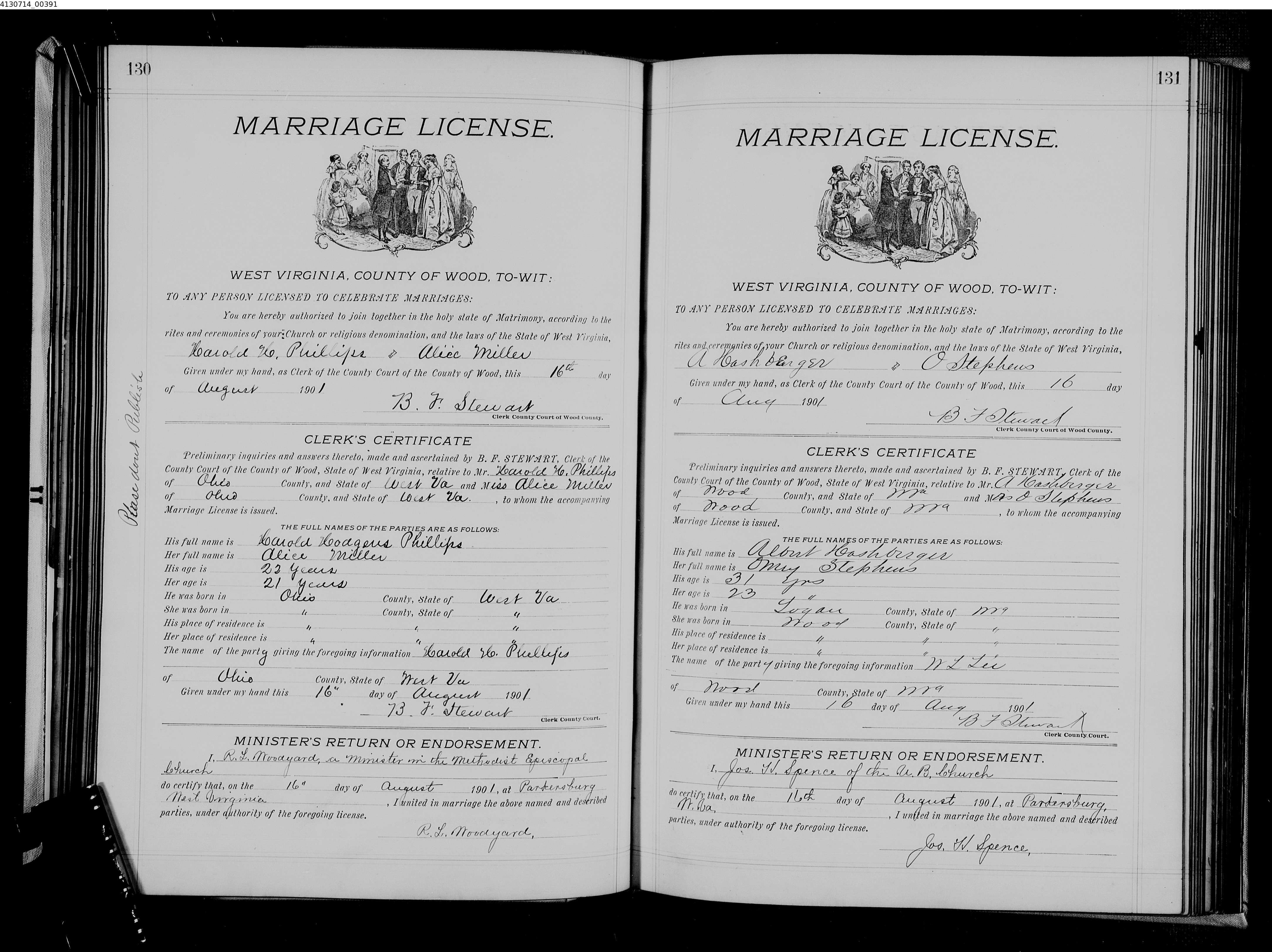 West Virginia Vital Research Records Record Image