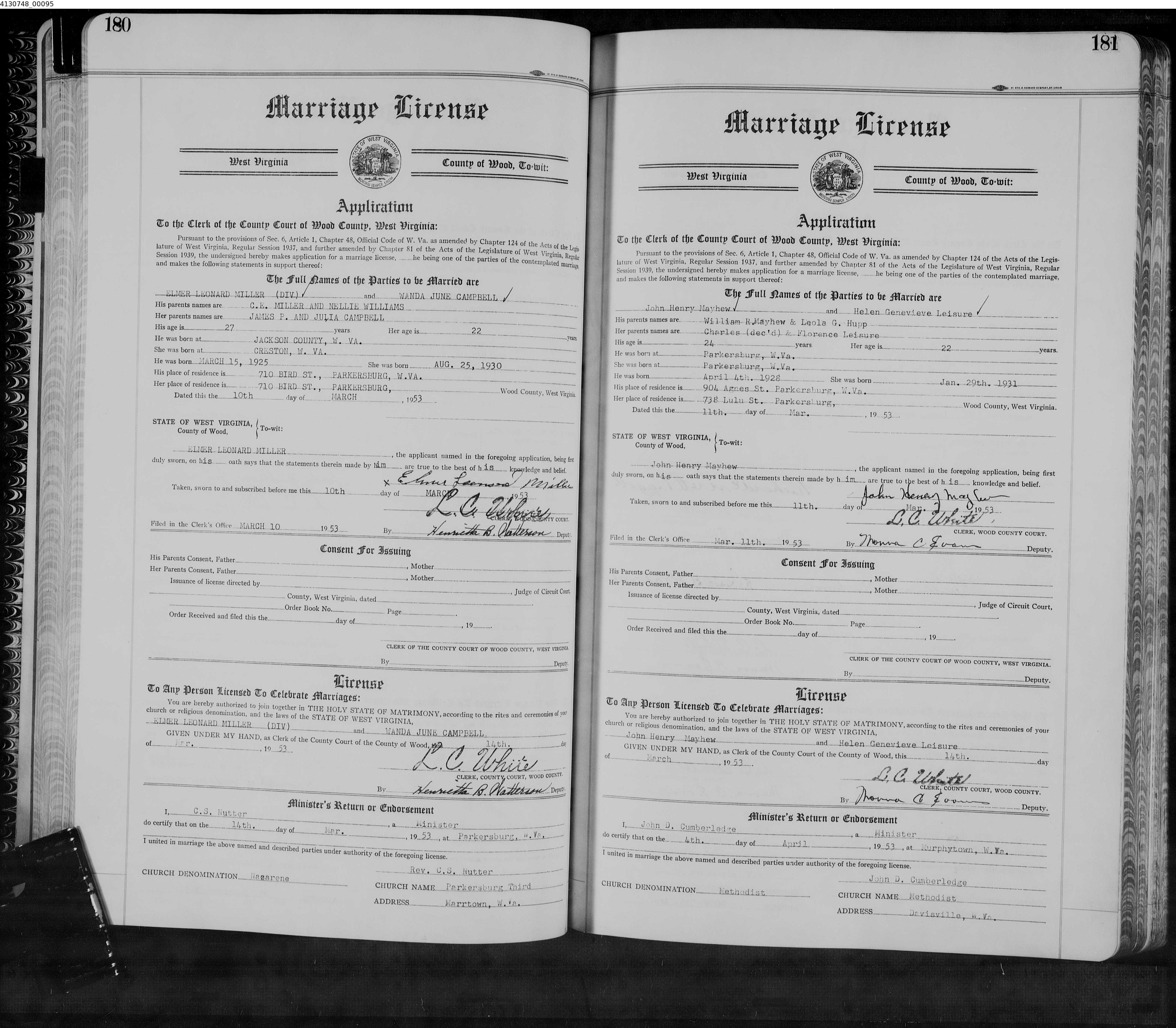 West Virginia Vital Research Records Record Image