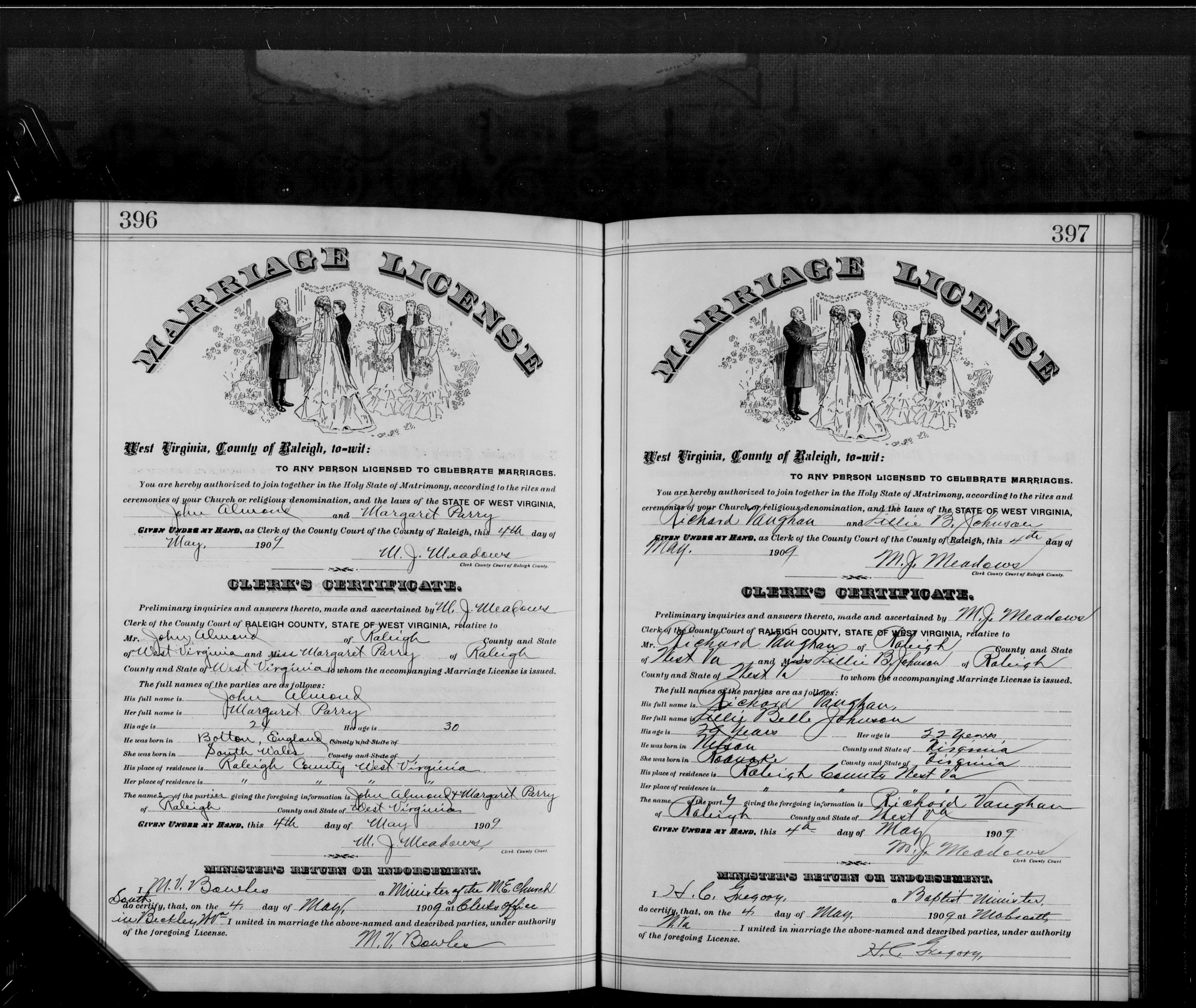 West Virginia Vital Research Records Record Image