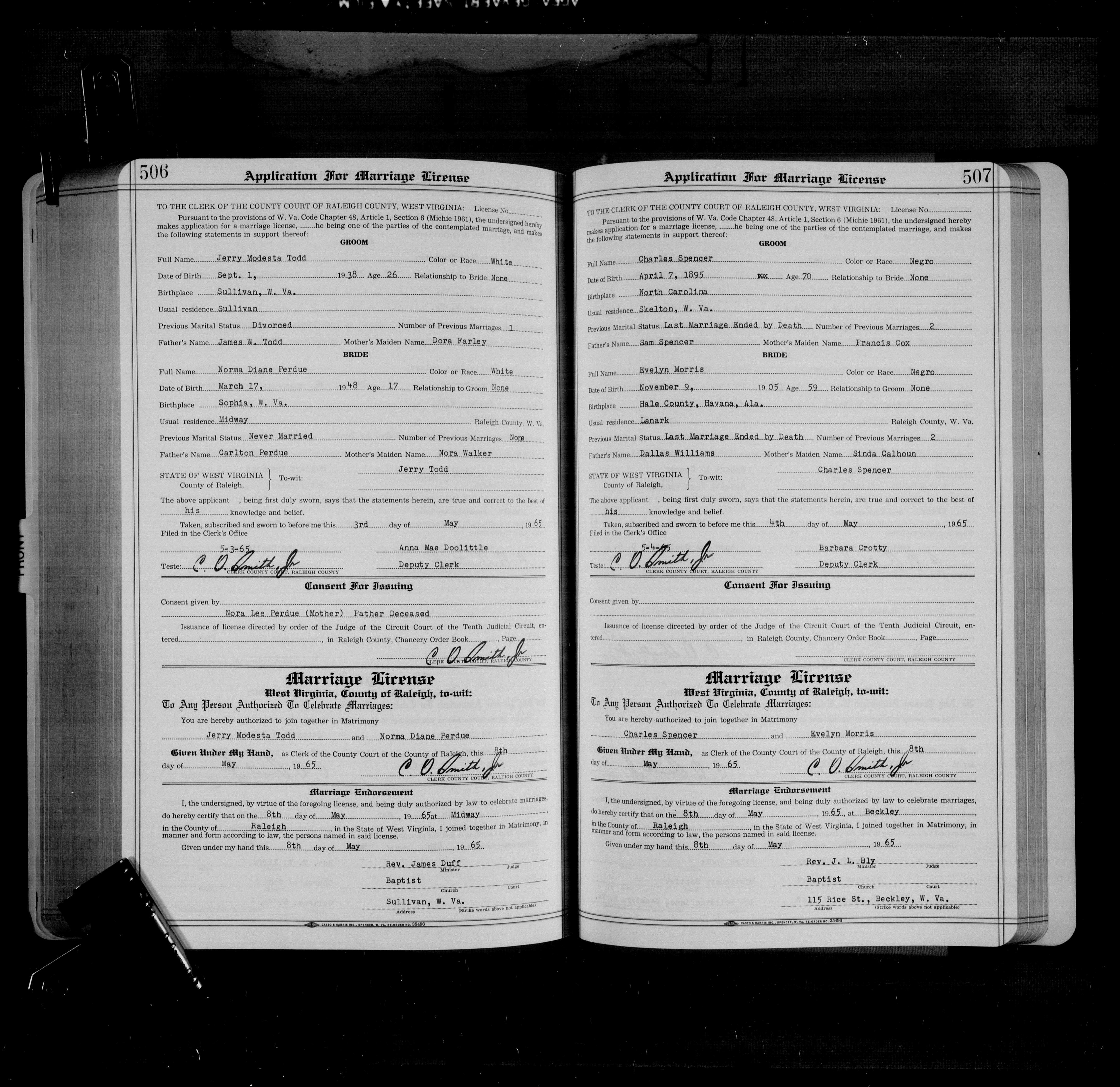 West Virginia Vital Research Records Record Image