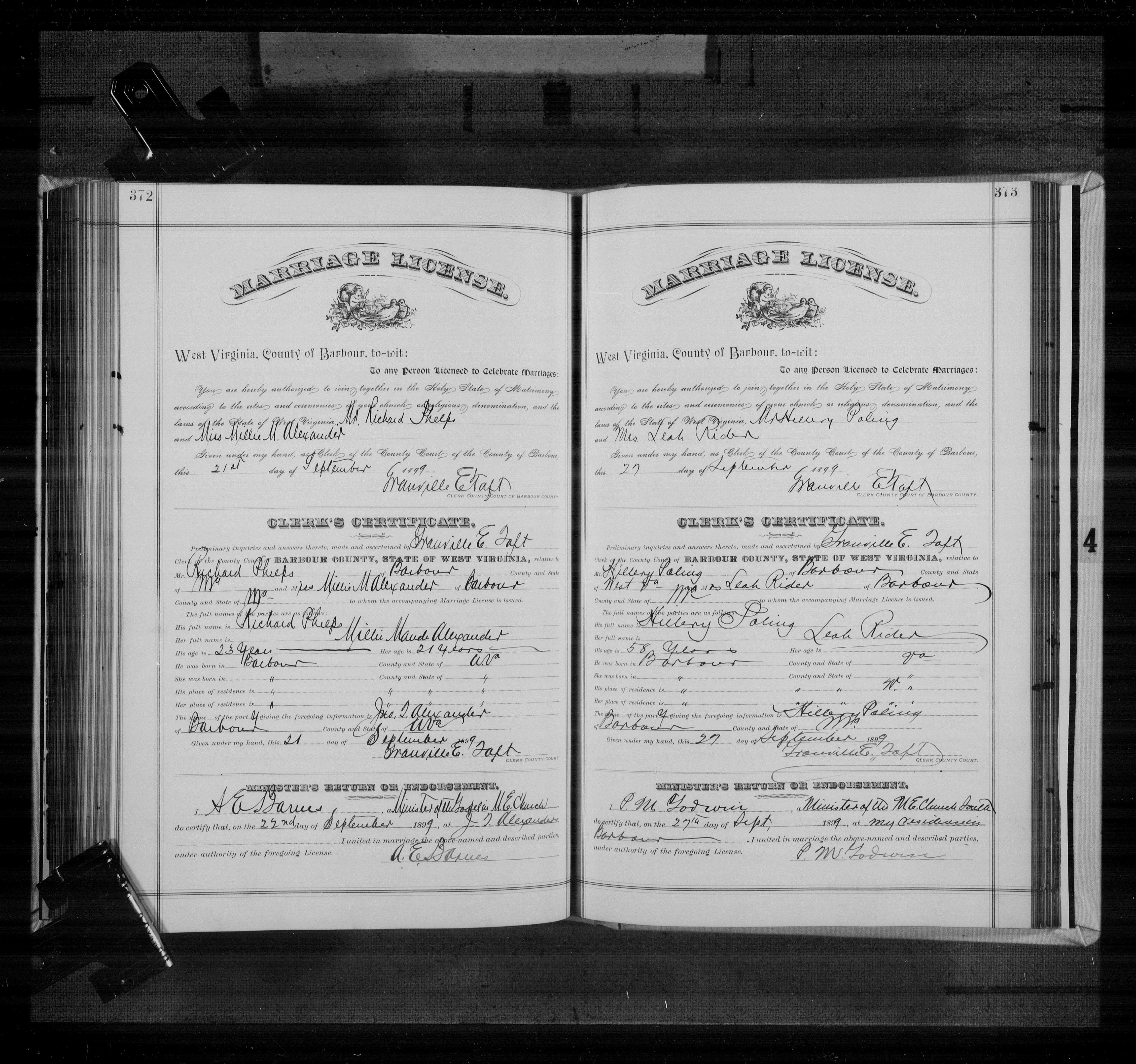 West Virginia Vital Research Records Record Image