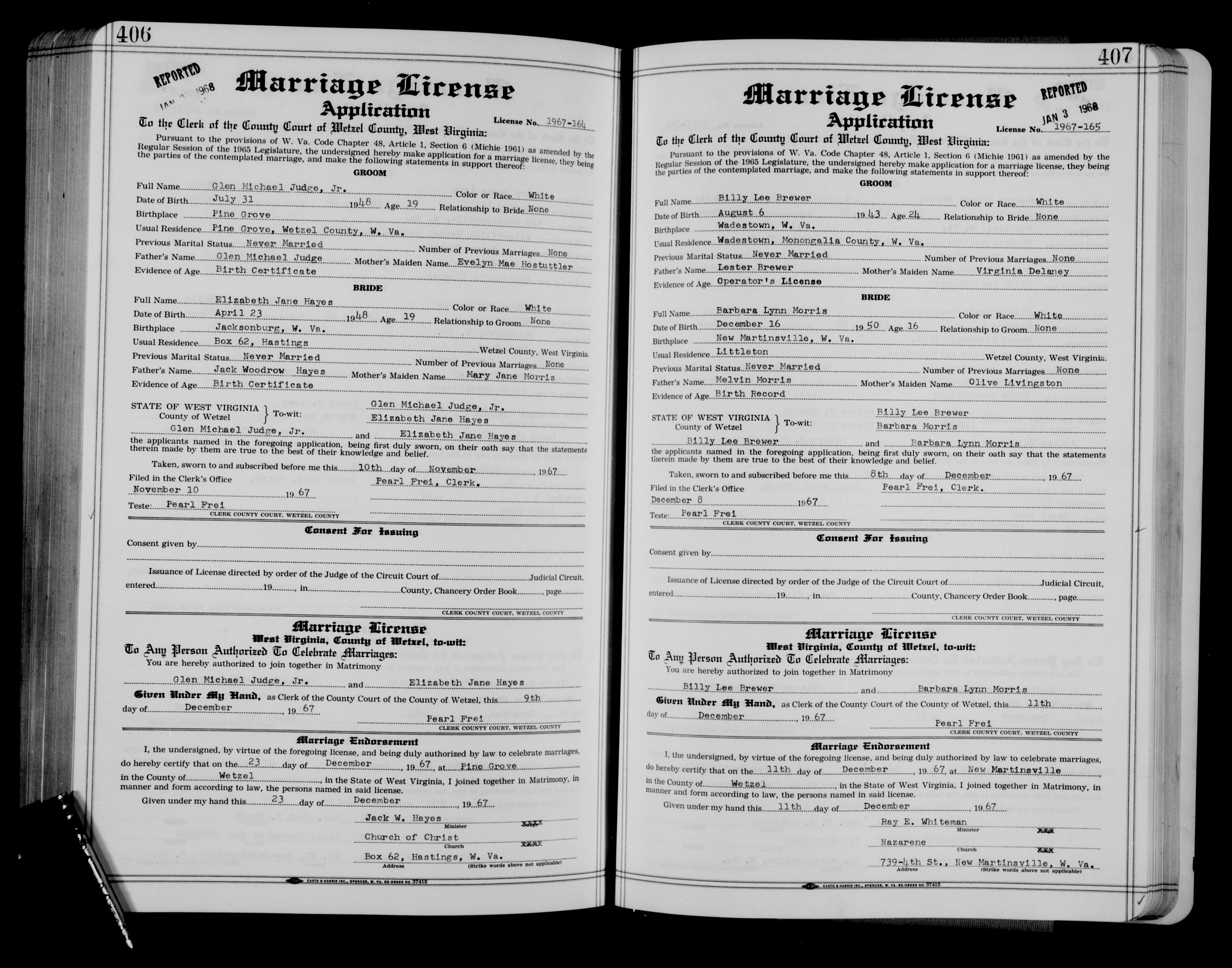 West Virginia Vital Research Records Record Image