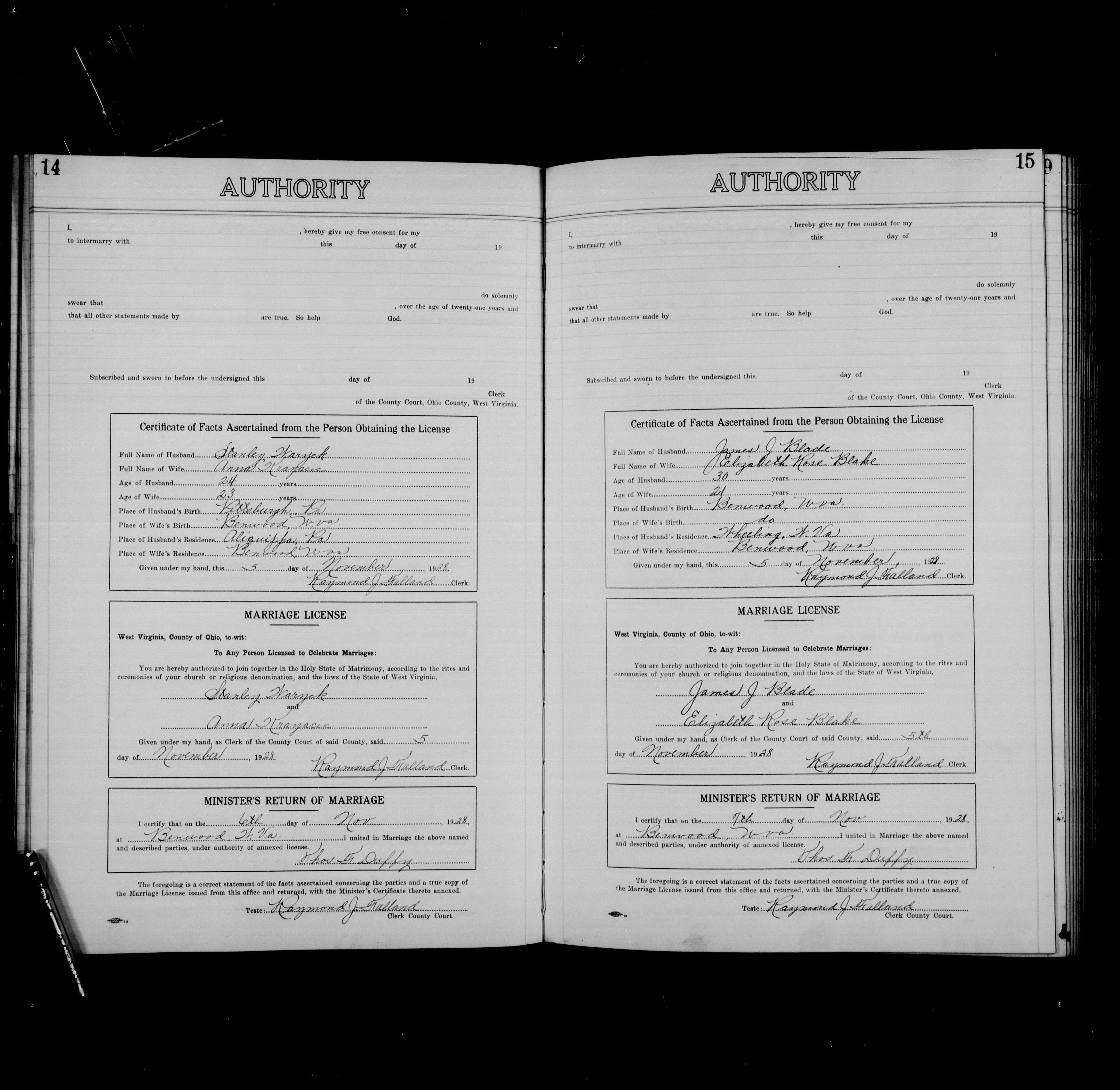 West Virginia Vital Research Records Record Image