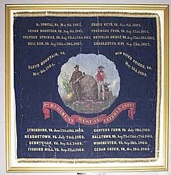 State Regimental Flag of the 1st West Virginia Veteran Infantry