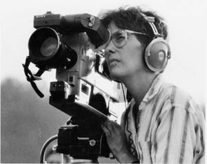 Anne Lewis behind camera