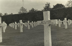 Oscar T. Midkiff's marker in the Meuse-Argonne Cemetery (France). Courtesy of Dwight D. Halstead